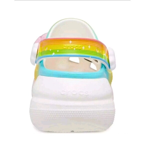 Crocs Care Bears Clog Size Multicolor Light Up S'allume shoes Women's 7 - RARE - Picture 10 of 15